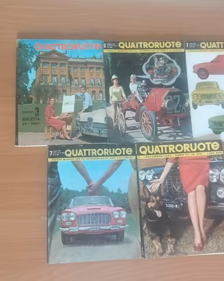 lotto di 5 numeri quattroruote 1962
