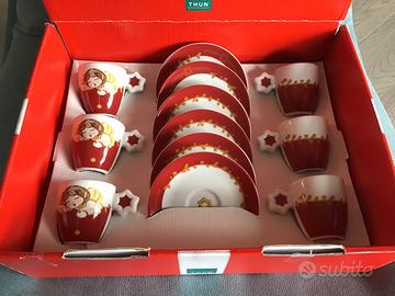 Servizio 6 tazzine da  caffè THUN