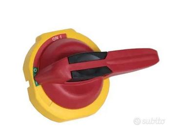 maniglia rossa e gialla Allen Bradley 194R-Py