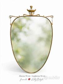 SPECCHIO VINTAGE IN OTTONE 