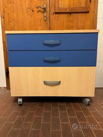 Comò comodino r scrivania con cassettiera