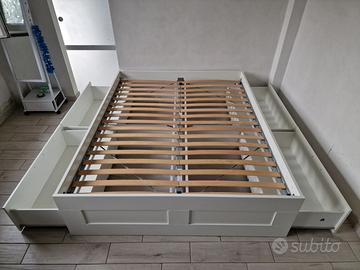 Struttura letto con cassetti