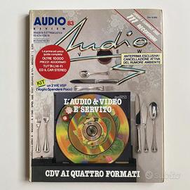 Audioreview n. 83 maggio 1989 rivista Hi-Fi