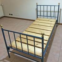 Letto singolo ferro verniciato