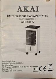 Raffrescatore Akai AKIC401 S