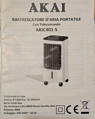 Raffrescatore Akai AKIC401 S