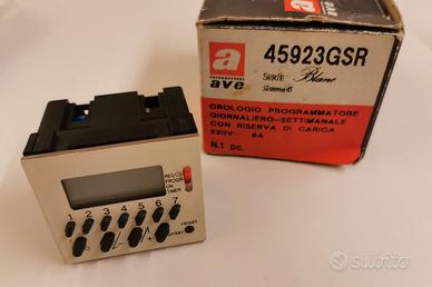 AVE 45923GSR Orologio programmatore giorn./sett.