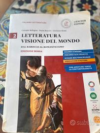 Libro letteratura visione del mondo-italiano
