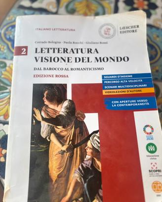 Libro letteratura visione del mondo-italiano