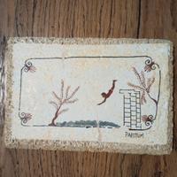 Lastra impasto di pietra il "Tuffatore"