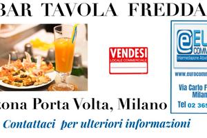 038/26 BAR tavola fredda, mq 40, zona Porta Volta