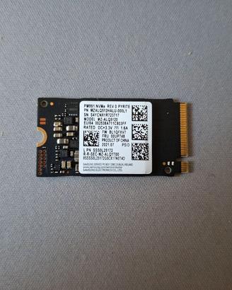 SSD M.2 NVMe 512GB Samsung PM991 (Formato 2242)
