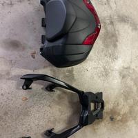 Bauletto moto con piastra per Xmax300