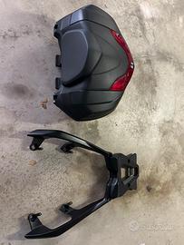 Bauletto moto con piastra per Xmax300