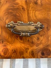 Maniglie antiche ottone brunito NUOVE euro 4