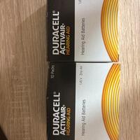 Batterie Duracell activair HEARING AID 312