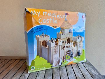 Castello Medievale in Legno Giapponese per bambini