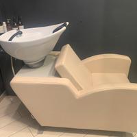 Poltrona lavaggio parrucchiere