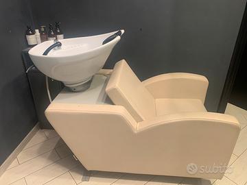 Poltrona lavaggio parrucchiere