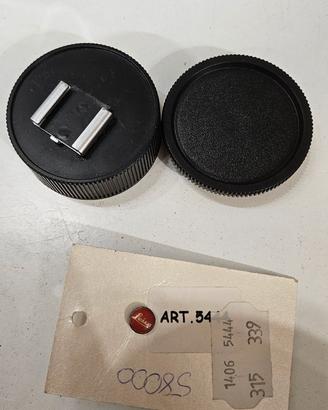 leica tappi corpo e retro obbiettivo