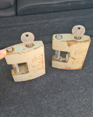 Catenacci blindati con 1 chiave per auto moto barc