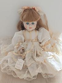 Lotto di 6 bambole in porcellana - nuove, anni ’90