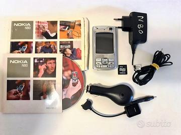 NOKIA N80 FUNZIONANTE ACCESSORI 2006