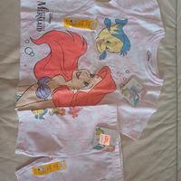 Completo/Pigiama Disney La Sirenetta