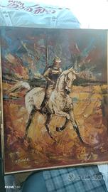 quadro a tempera 