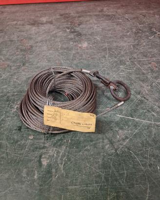 Cavo in acciaio 6mm (50 metri) NUOVO per motoaratr