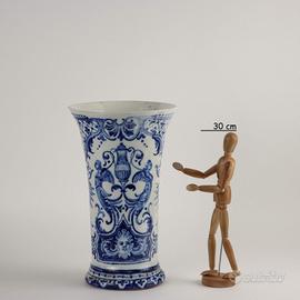Vaso a Tromba Maiolica Manifattura Gien Fine 700