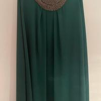 Abito estivo verde - con decorazione