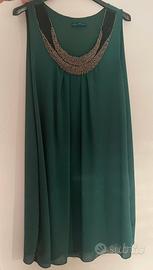 Abito estivo verde - con decorazione