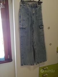 Jeans a palazzo 