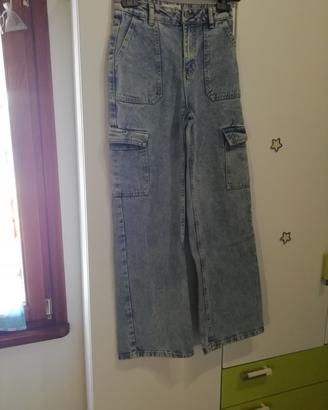 Jeans a palazzo 