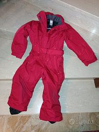 Tuta neve intera bambino unisex 