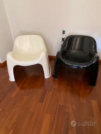 4 Poltrone Toga Artemide - Design Sergio Mazza - O