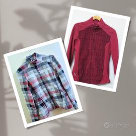 Set di due felpe Quechua zip lunga 