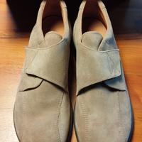 Scarpe nuove pelle scamosciata marca Benvado n.40