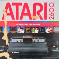 ATARI 2600 +4 CARTUCCE+SCATOLA ORIGINALE_500€