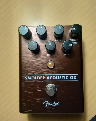 Fender smolder acoustic overdrive