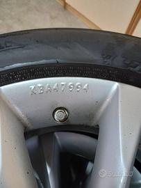 Cerchi originali Nissan Juke 2018 16" con gomme