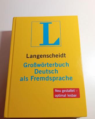 Dizionario tedesco Langenscheidt
