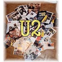 U2: bustoni di materiale cartaceo dal 1980 ad oggi