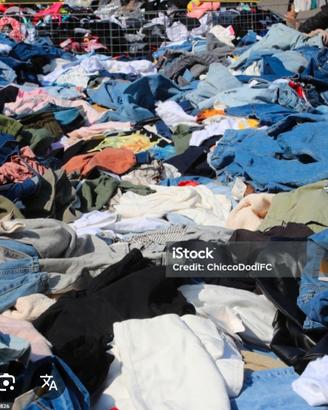 stock abbigliamento usato 