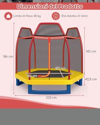 Trampolino elastico