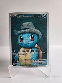 Carta Pokemon "Squirtle Van Gogh" custom card