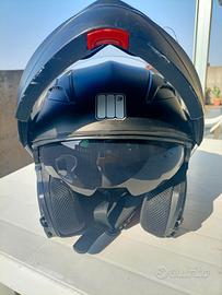 Casco modulare doppia visiera 