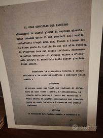 L'ORDINE DEL GIORNO GRANDI