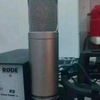 rode k2 con preamp valvolare